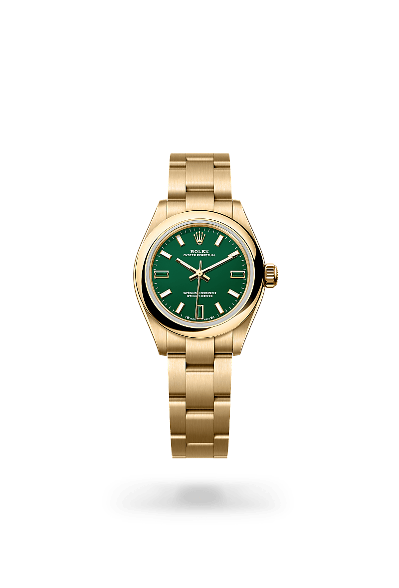 Rolex 
Oyster Perpetual 28
Oyster, 28 mm, yellow gold
M276208-0002